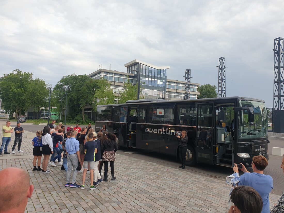 Schoolreis bus Haarlem